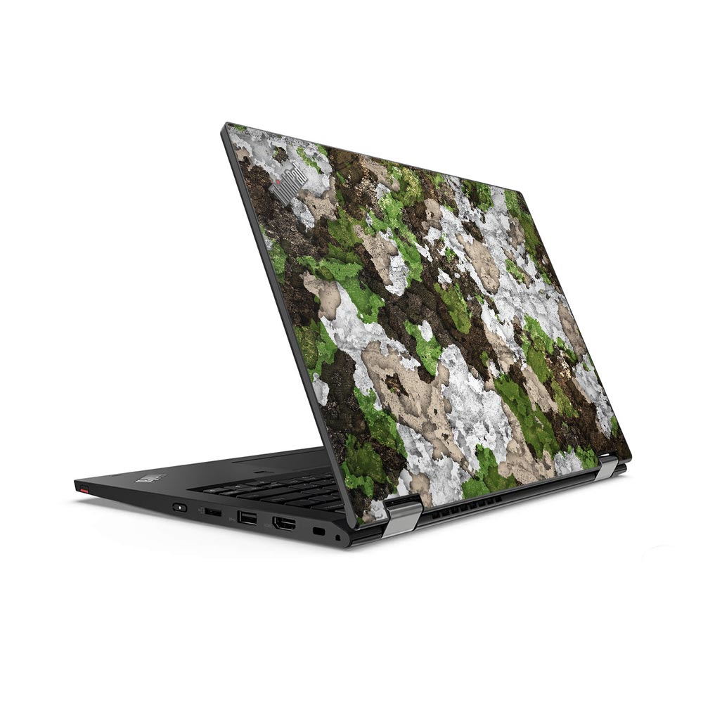 Grunge Camo Lenovo ThinkPad L13 Yoga G2 Skin