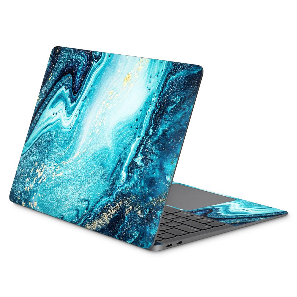 Blue River Marble MacBook Air 13 Skin