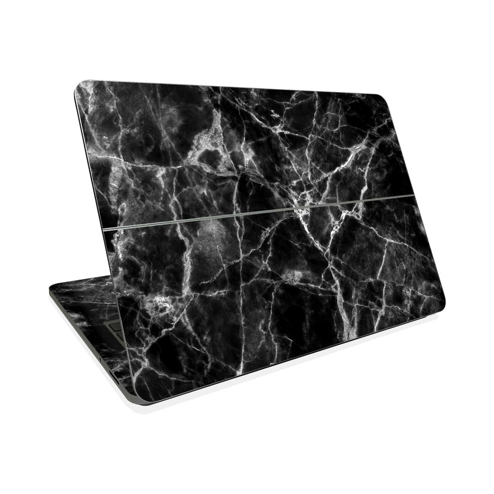 Black marble 2025 laptop case