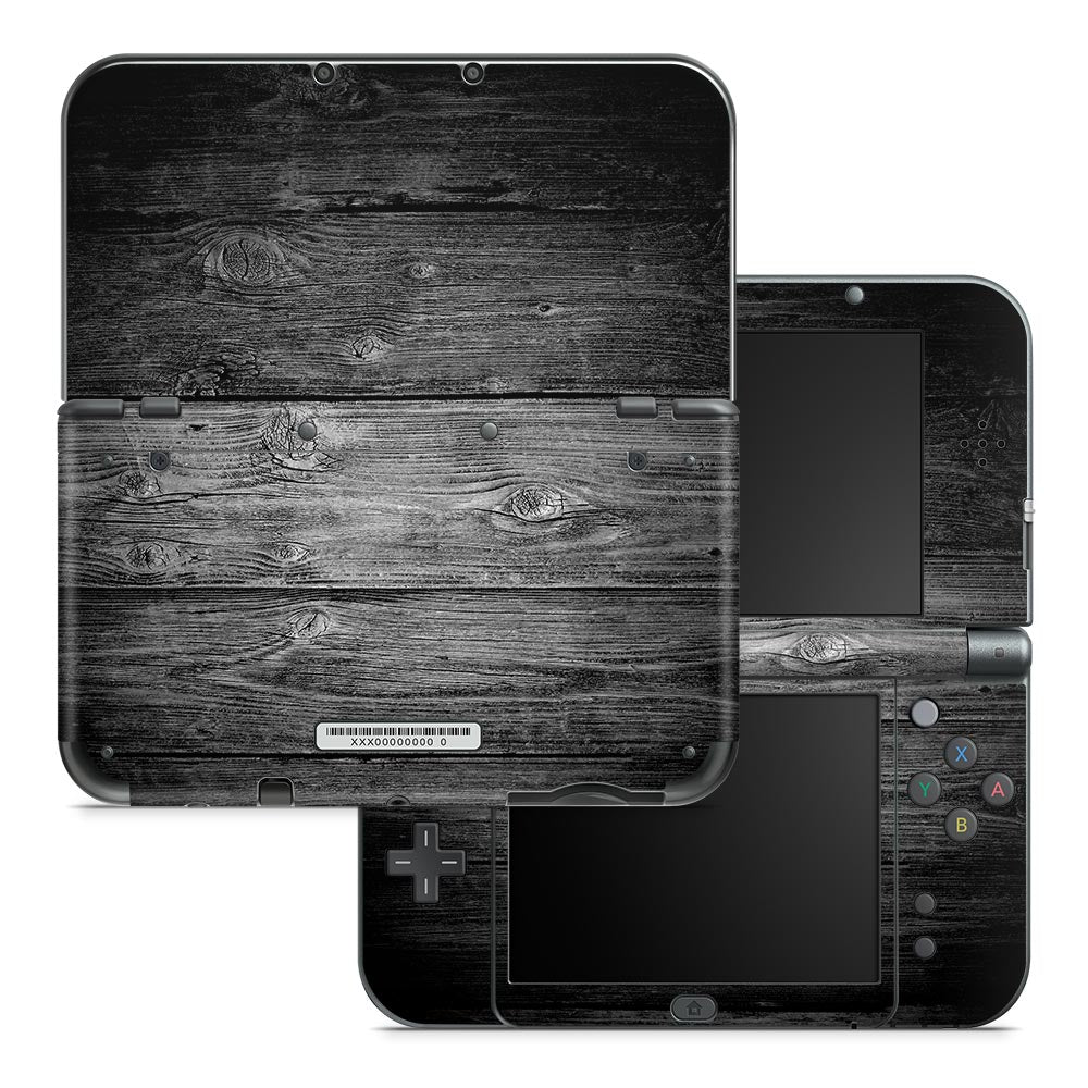 Black Timber Nintendo 3DS XL 2015 Skin