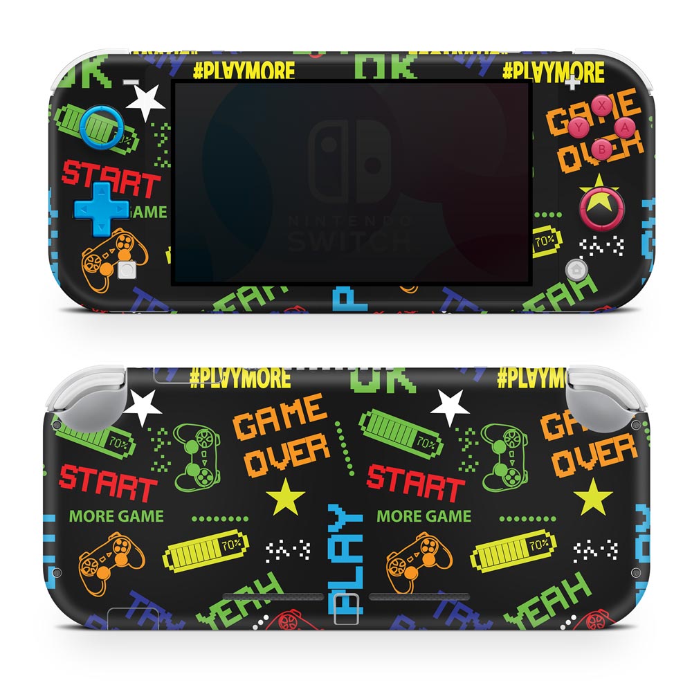 Game Over Nintendo Switch Lite Skin