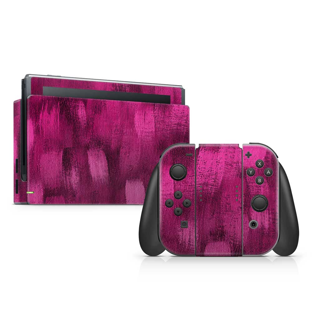 Brushed Pink Nintendo Switch Skin