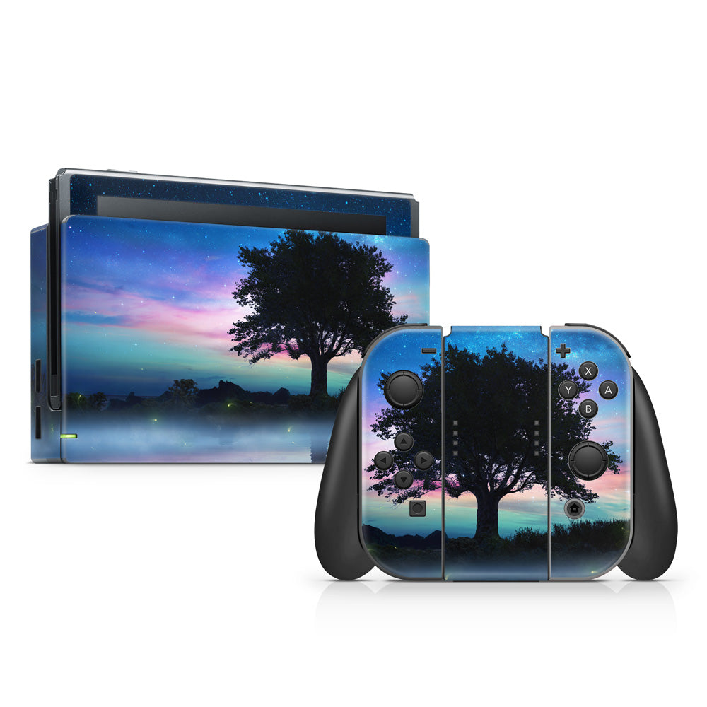 Fantasy Tree Nintendo Switch Skin