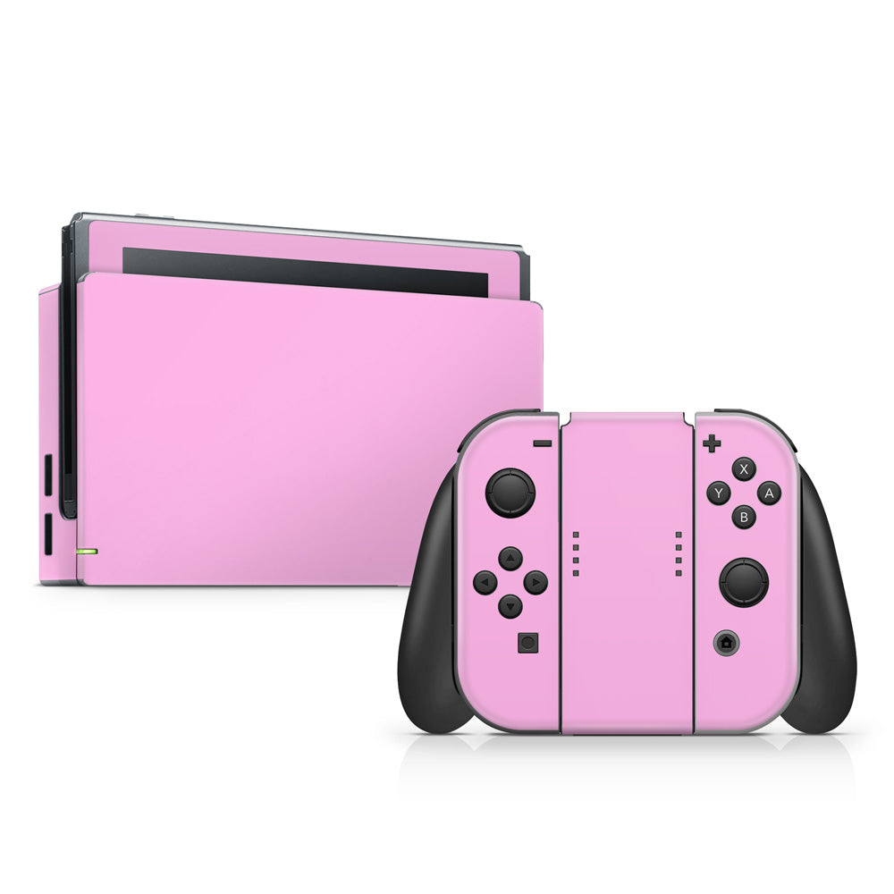 Baby Pink Nintendo Switch Skin