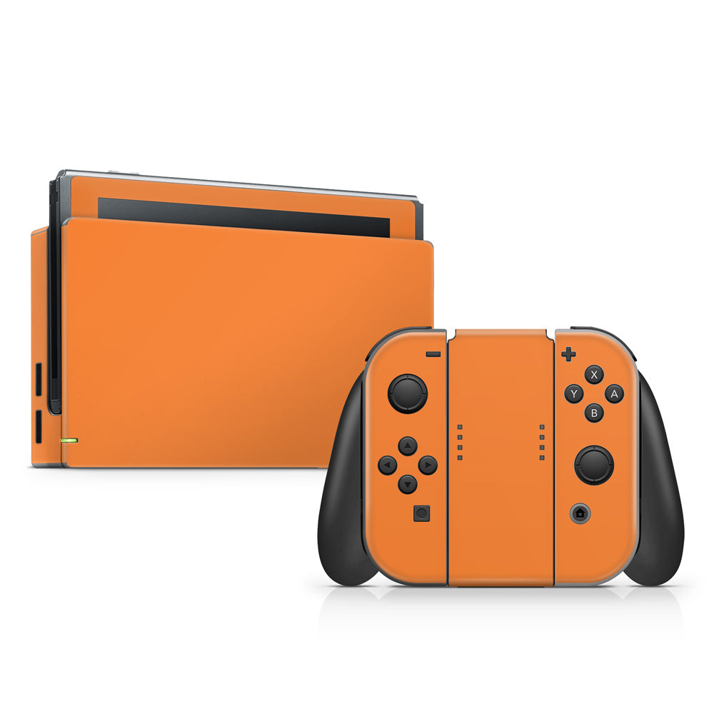 Orange Nintendo Switch Skin