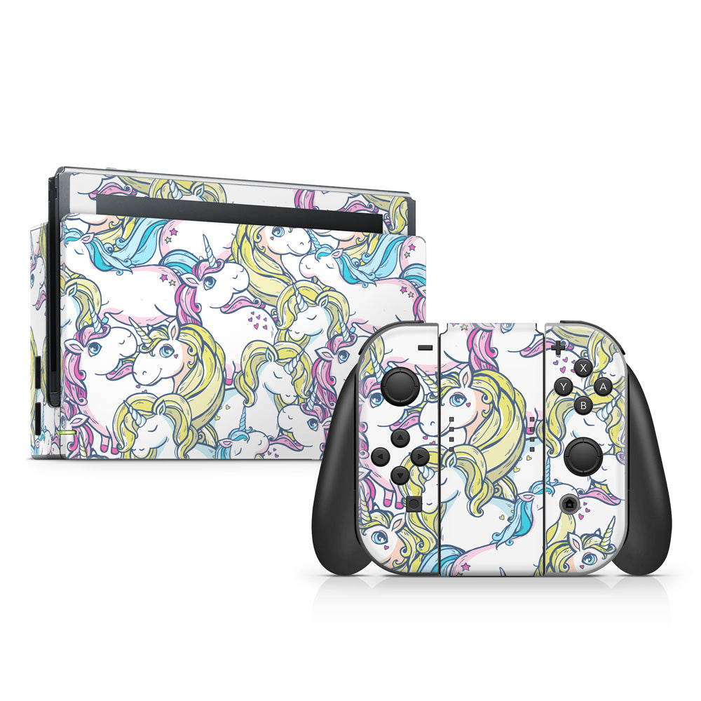 Unicorn Love Nintendo Switch Skin