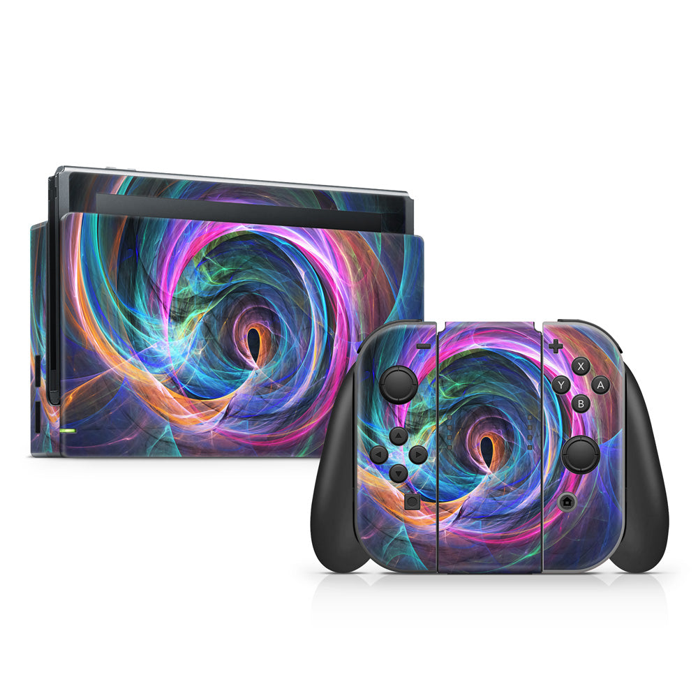 Colour Vortex Nintendo Switch Skin