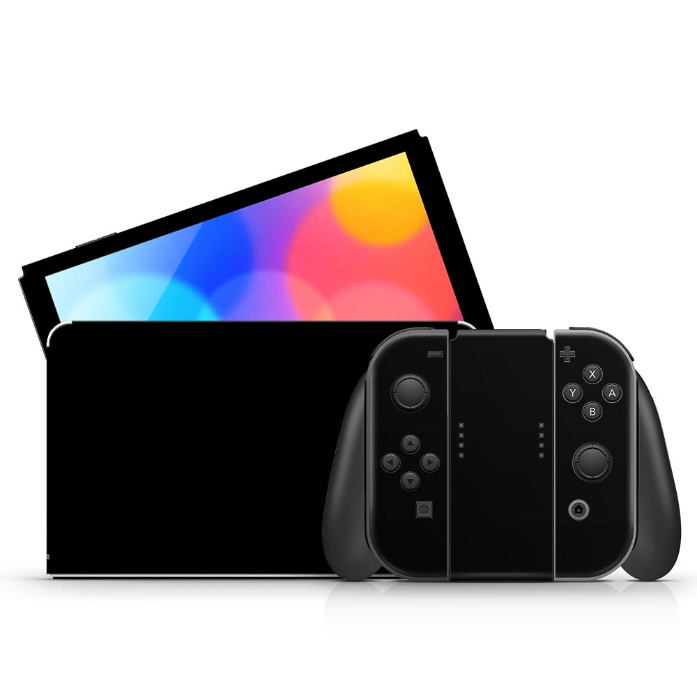 Black Nintendo Switch Oled Skin