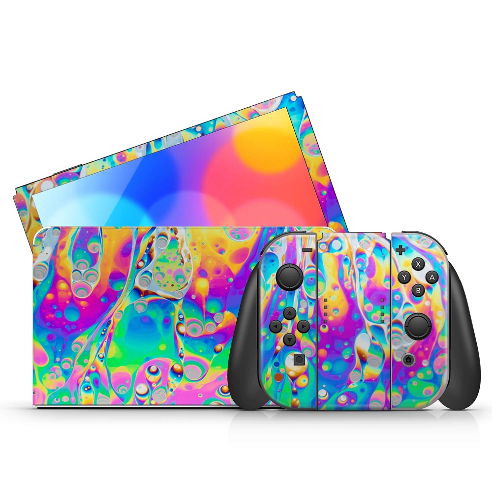 Soap Wash Nintendo Switch Oled Skin