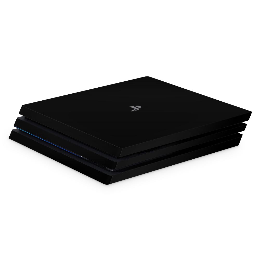 Black PS4 Pro Console Skin