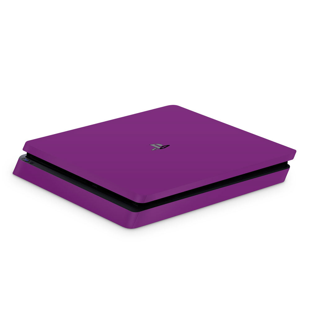 Purple PS4 Slim Console Skin