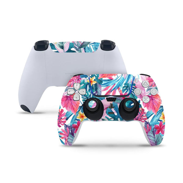 PS5 Controller Skin - Tropical Summer | SkinWraps Australia