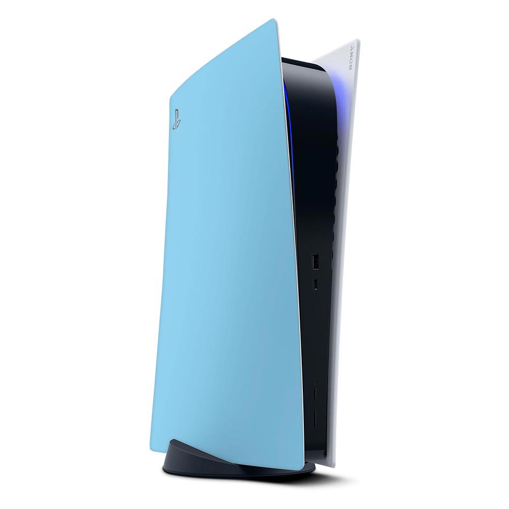 Baby Blue PS5 Digi Console Skin