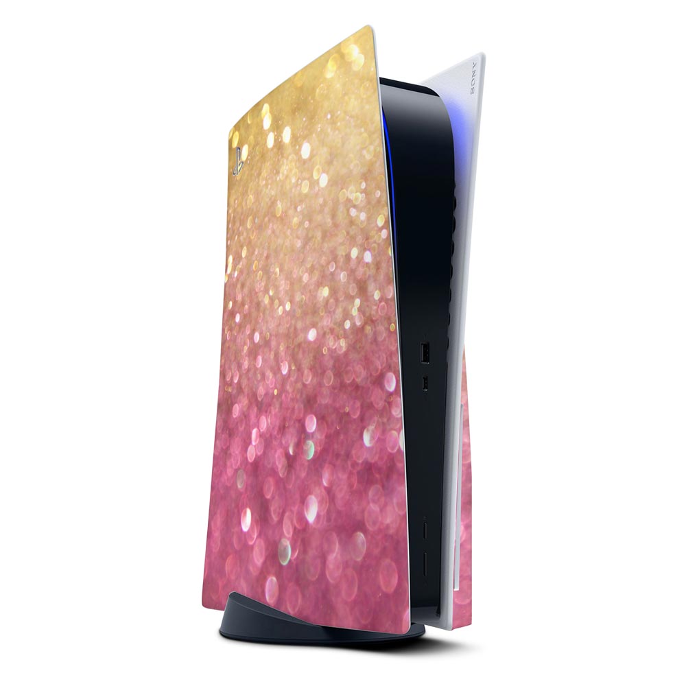 Unfocused Glitter PS5 Disk Console Skin