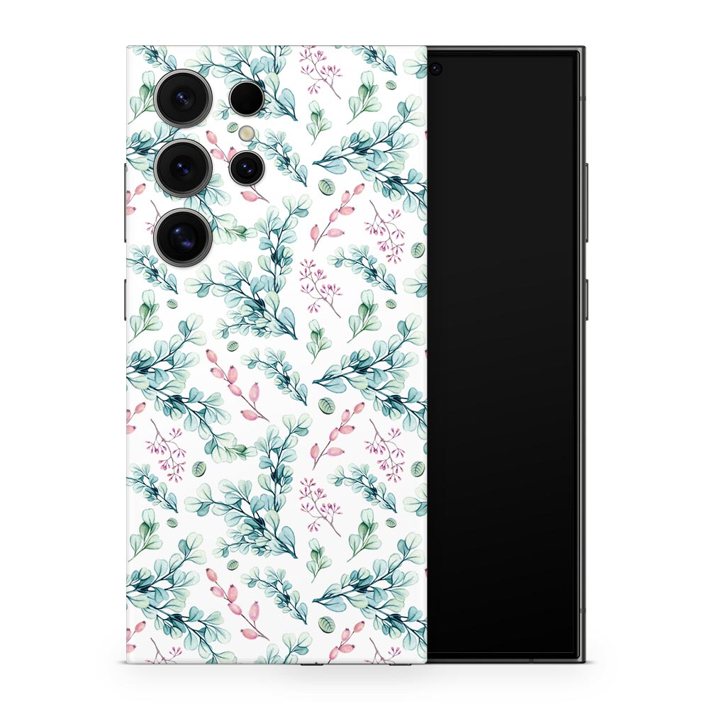 Berry Leaf Galaxy S24 Skin