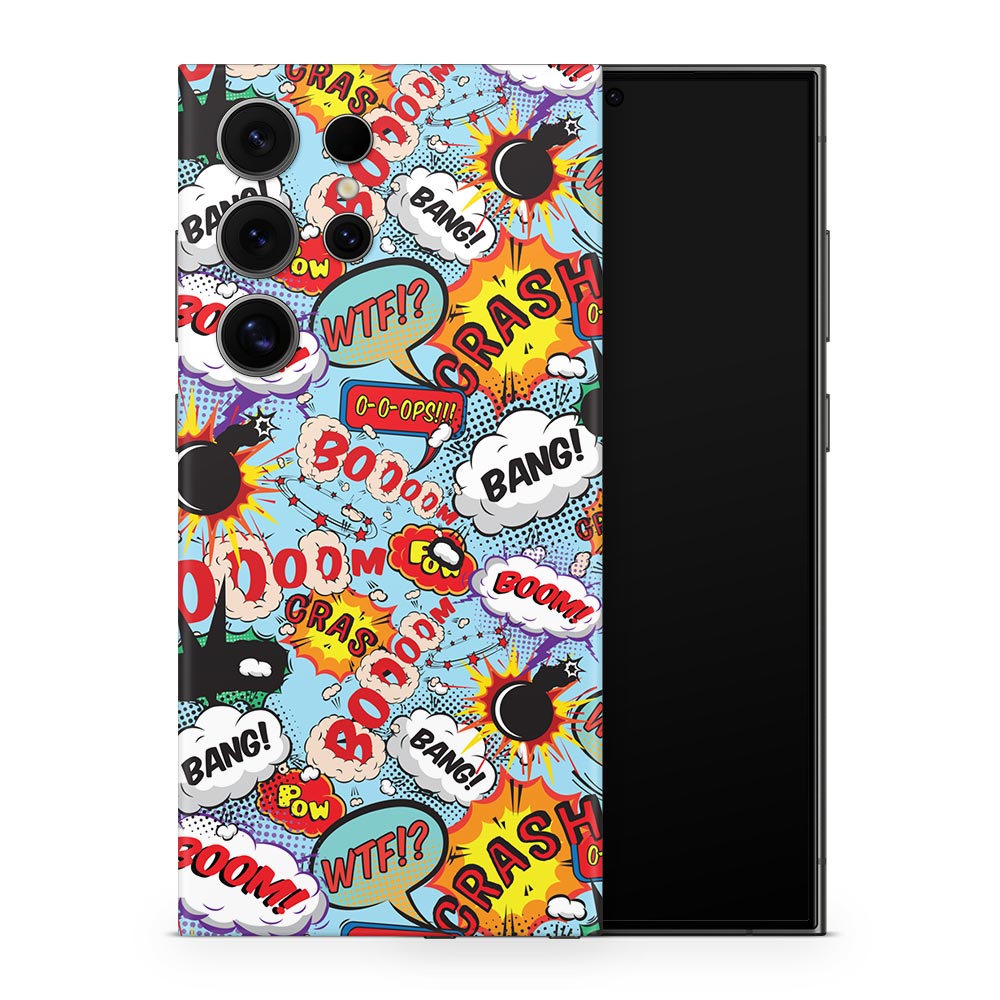 Comic Sounds Galaxy S24 Skin