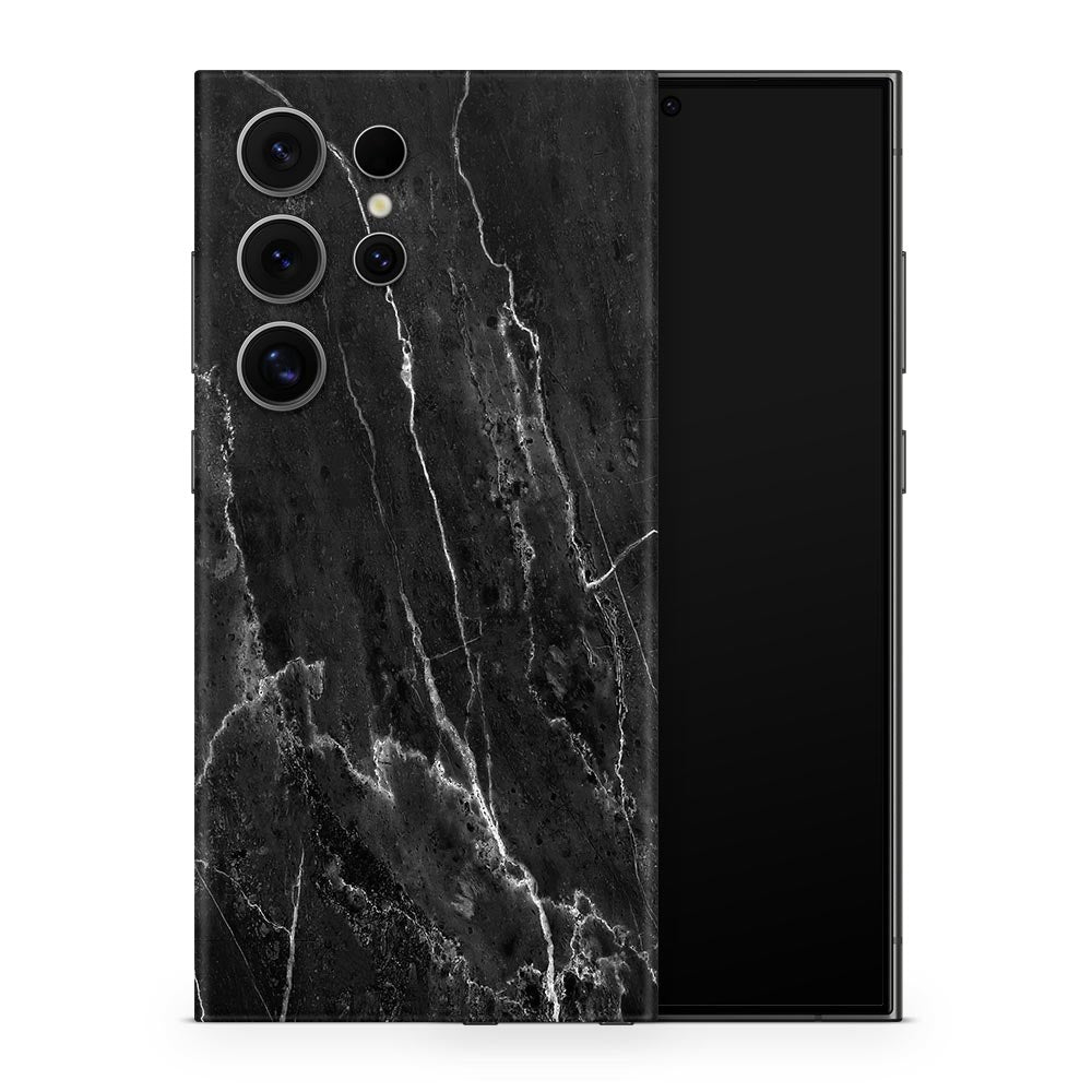 Black Marble II Galaxy S24 Skin