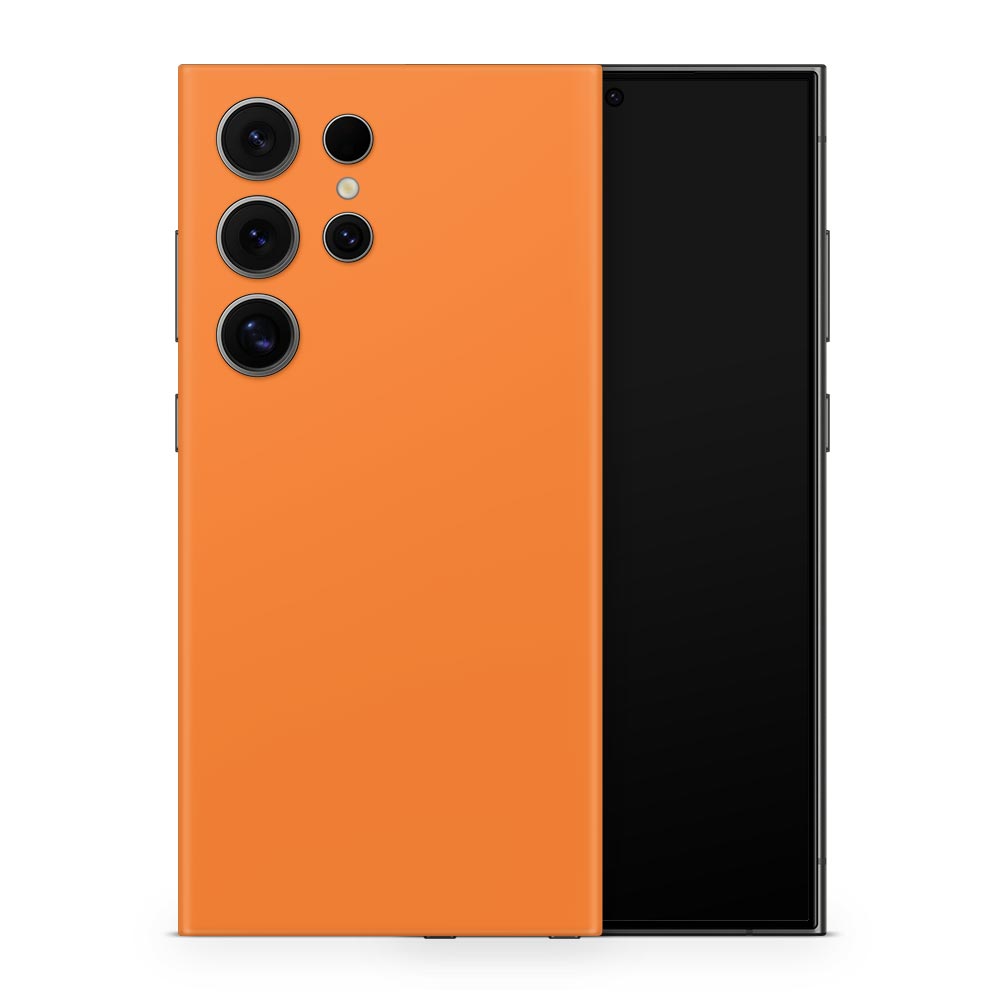 Orange Galaxy S24 Skin