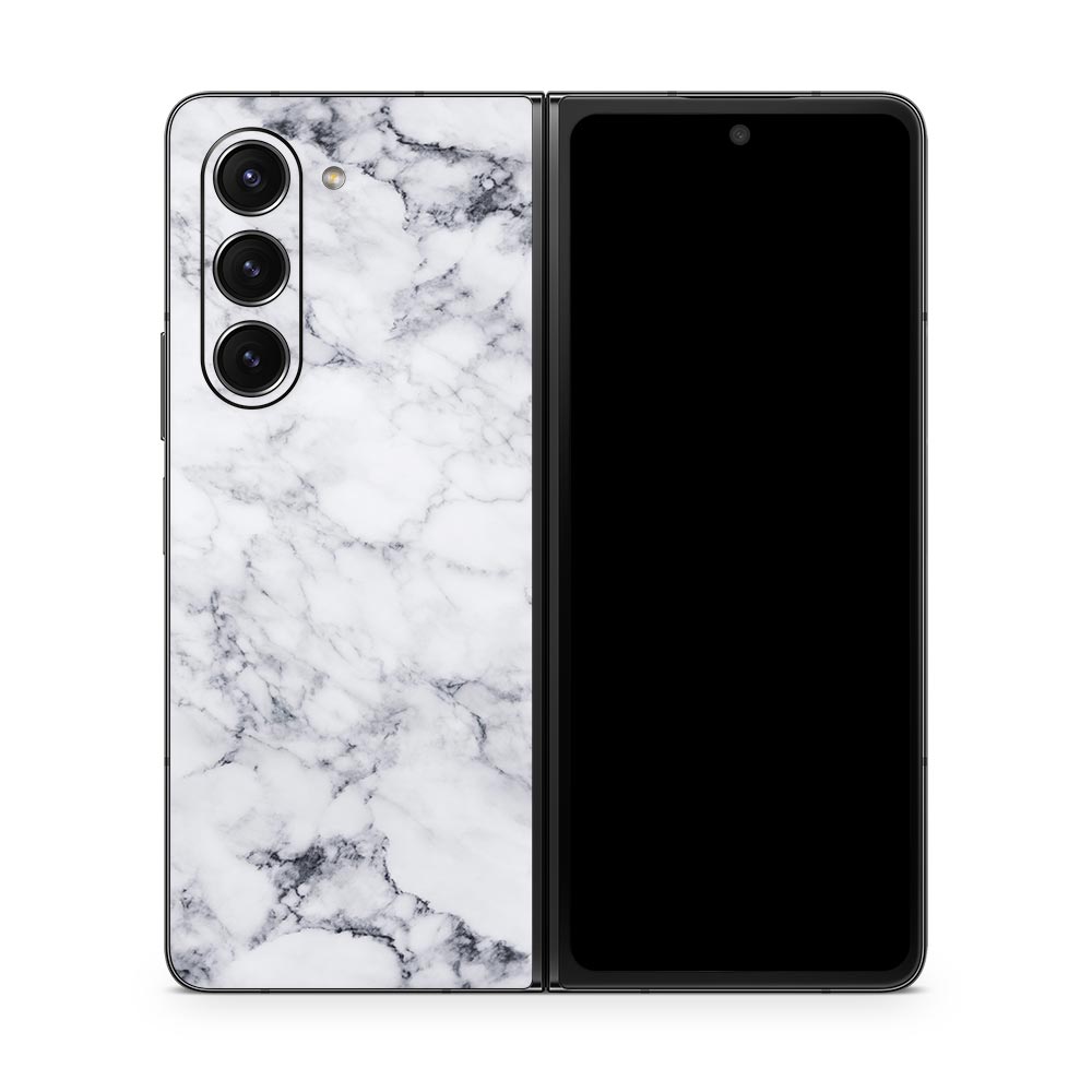 Dark Marble Galaxy Z Fold 5 Skin