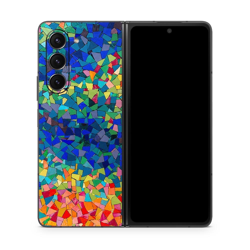 Smash Mosaic Galaxy Z Fold 5 Skin