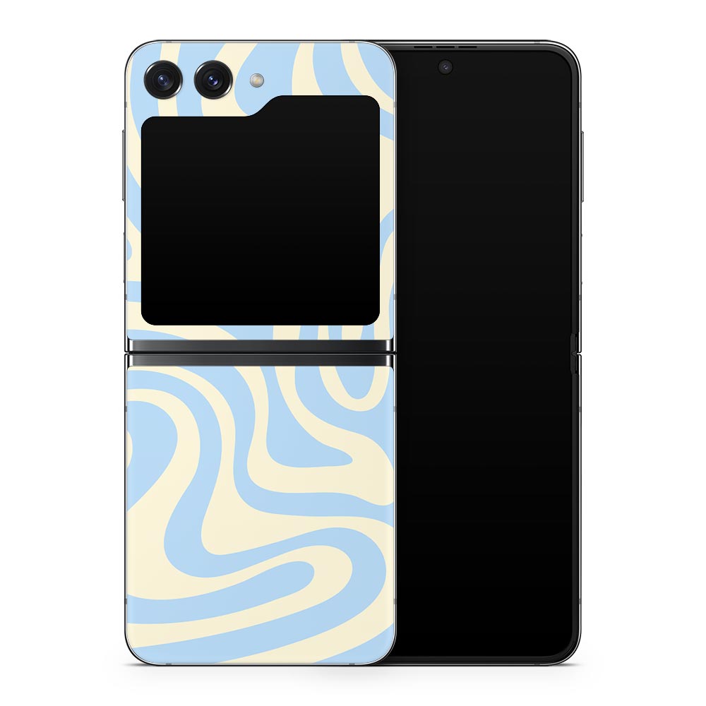 Retro Pastel Galaxy Z Flip 5 Skin