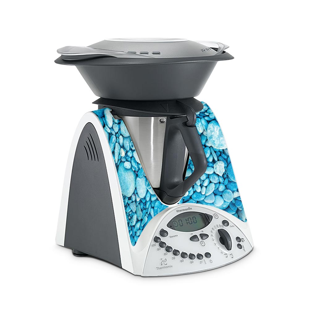 Blue Pebbles Thermomix TM31 Skin