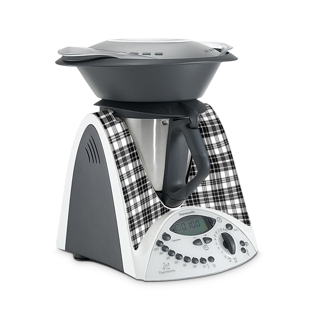 Black Plaid Thermomix TM31 Skin