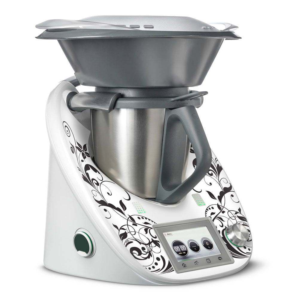 Floral Scroll Thermomix TM5 Front Skin