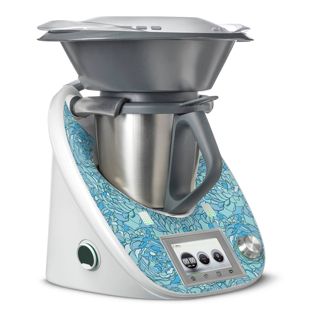 Flower Power Thermomix TM5 Front Skin