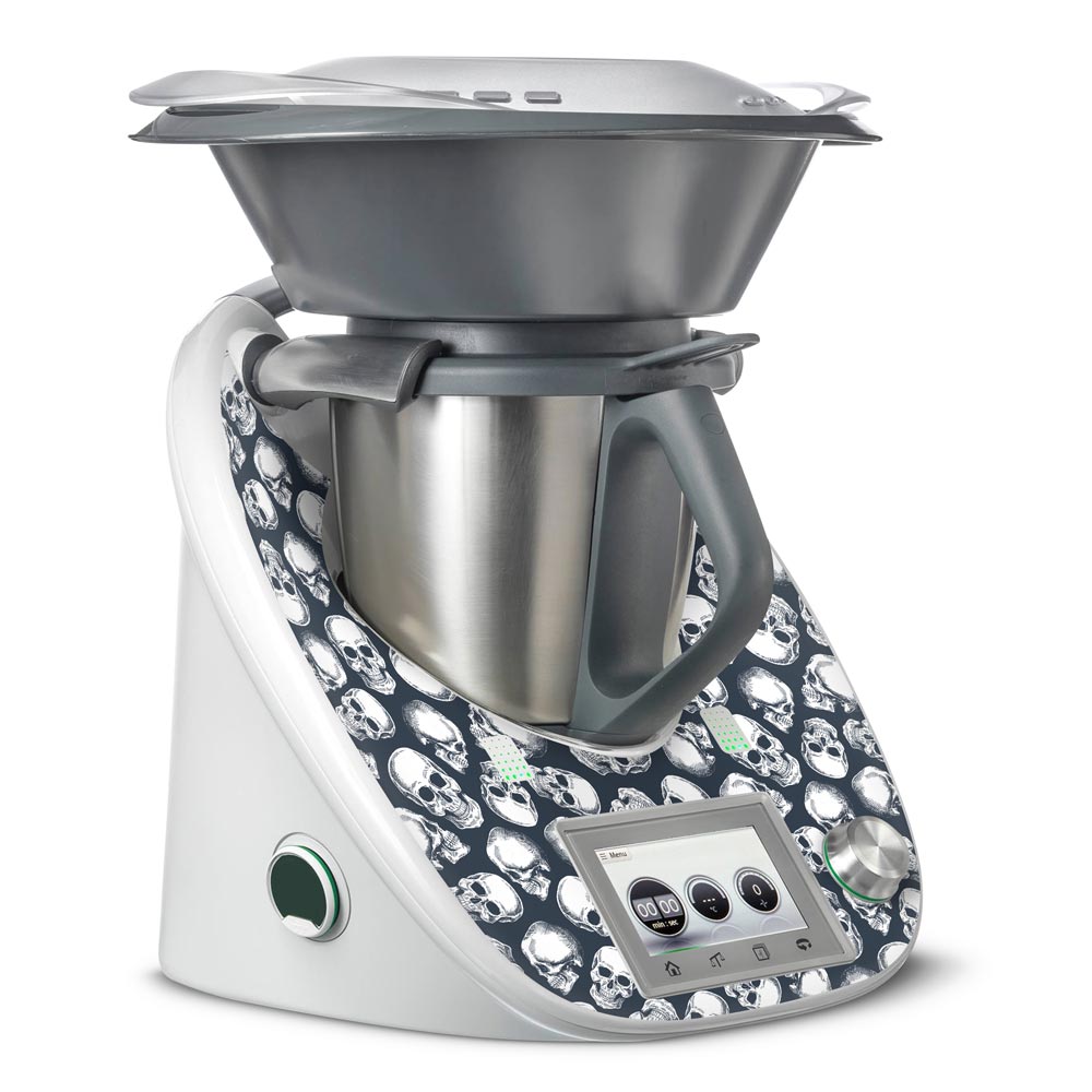 Skull Print Thermomix TM5 Front Skin