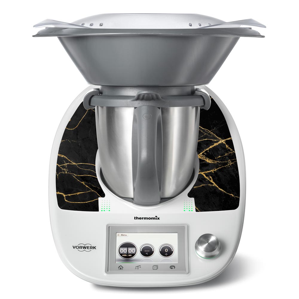 Gold Streak Marble Thermomix TM5 Minimal Skin