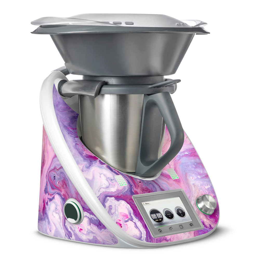 Purple Marble Swirl Thermomix TM5 Skin