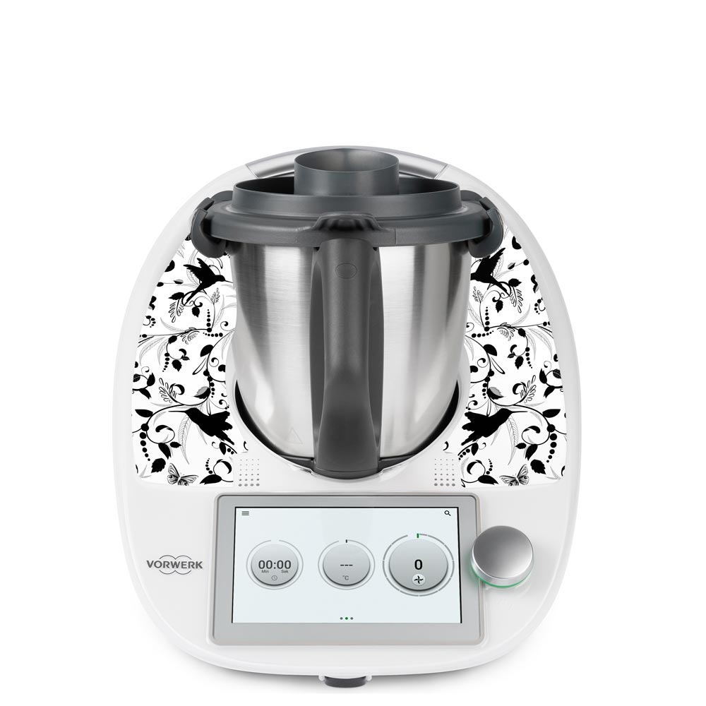 Floral Elegance Thermomix TM6 Minimal Skin