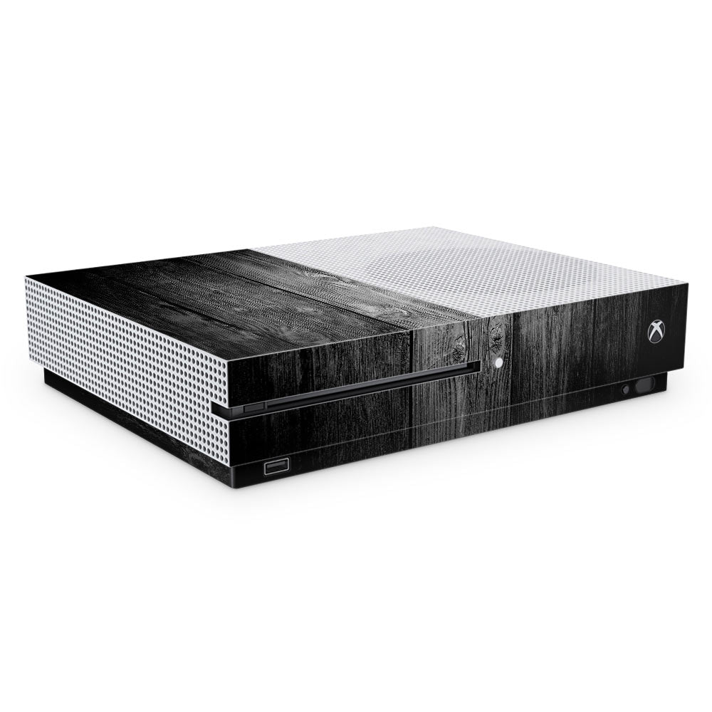 Black Timber Xbox One S Skin