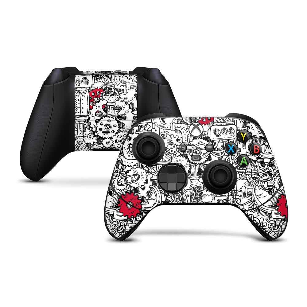 Xbox Series X Controller Skin - Ideas Factory | SkinWraps Australia