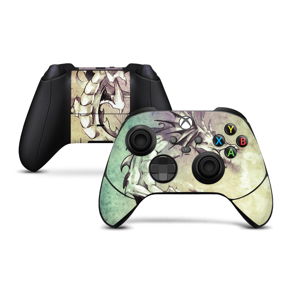 Sketch Dragon Xbox Series X Controller Skin