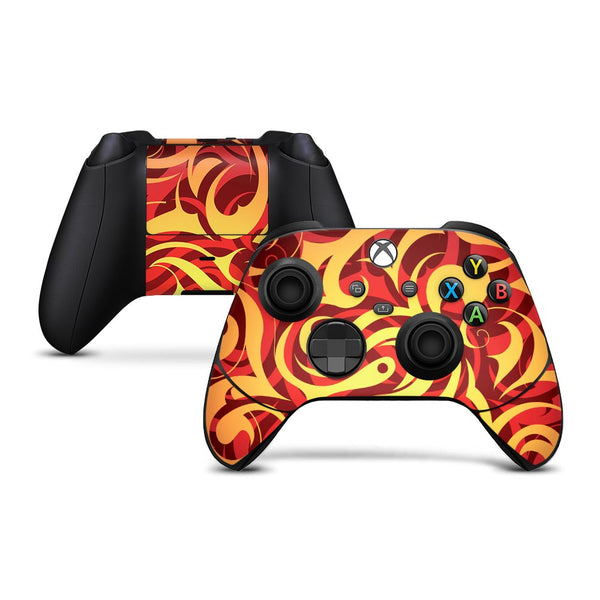 Xbox Series X Controller Skin - Bright Tribal | SkinWraps Australia