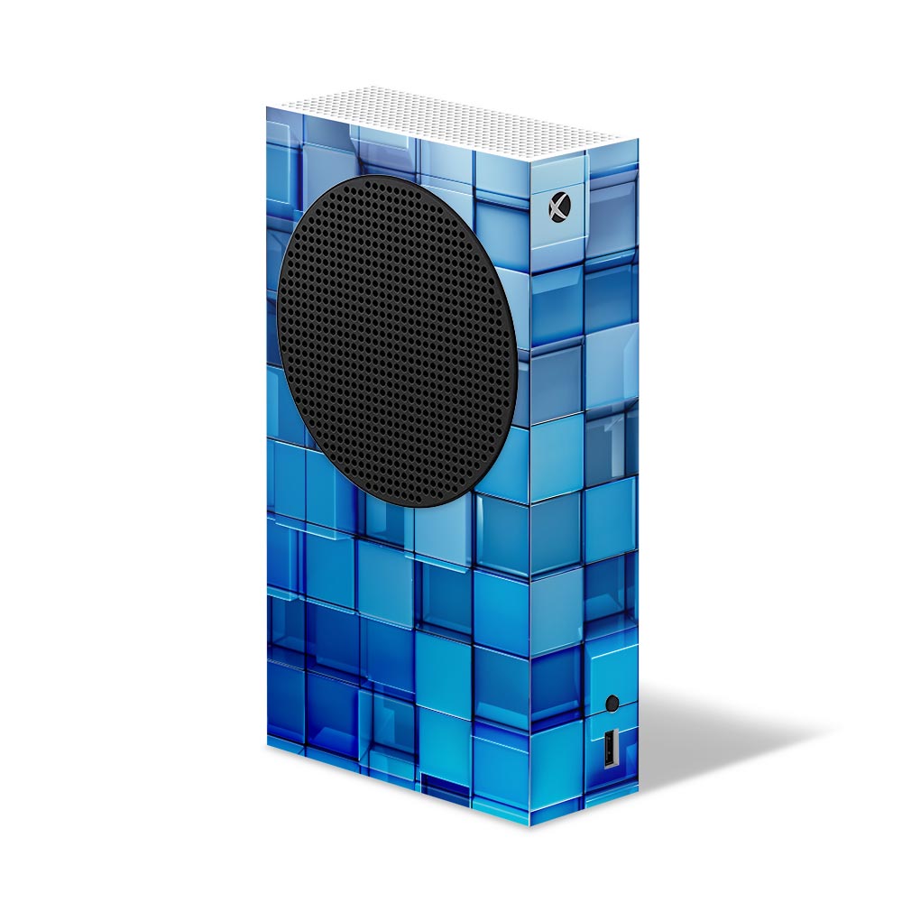 Four Square Blue Xbox Series S Skin