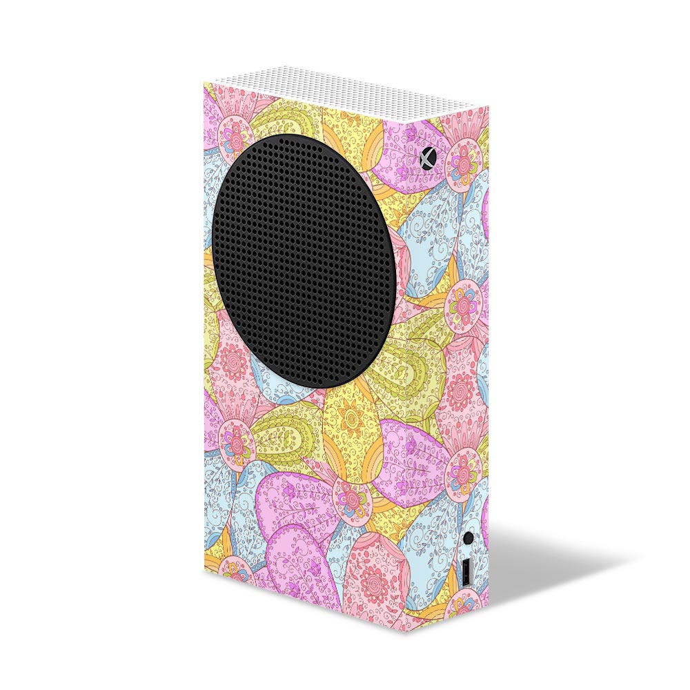 Happy Flowers Xbox Series S Skin