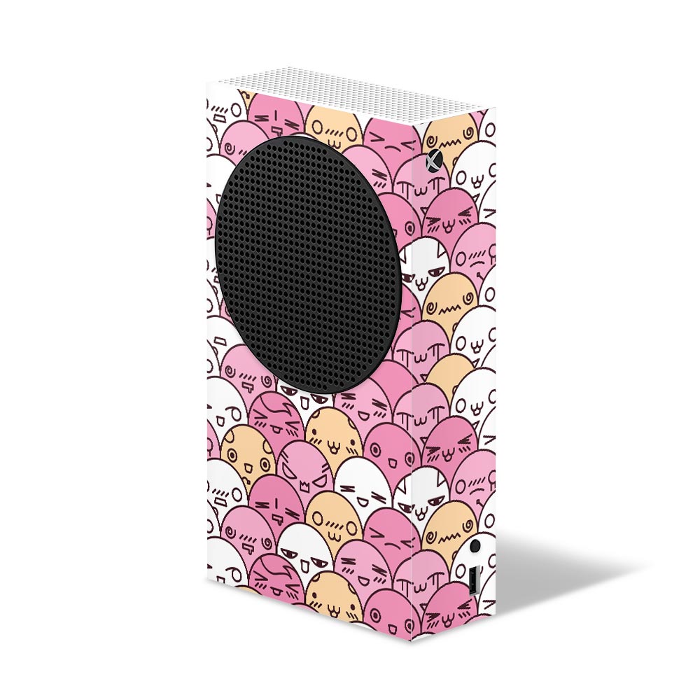 Kawaii Crowd Xbox Series S Skin