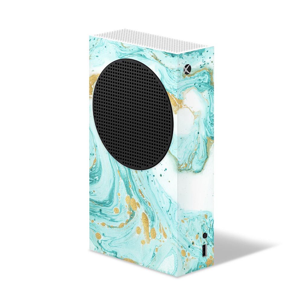 Ocean Marble Swirl Xbox Series S Skin